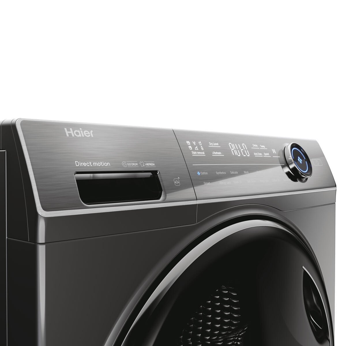 Haier I-Pro Series 7 HWD10BD14979SNUK, 10/6KG Washer Dryer, D Rated in Graphite - Image 2