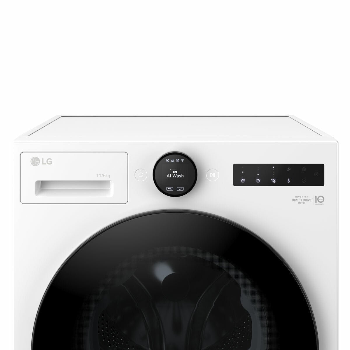 LG W4X7016TWB, 11kg/6kg Washer Dryer, E Rated in White - Image 3