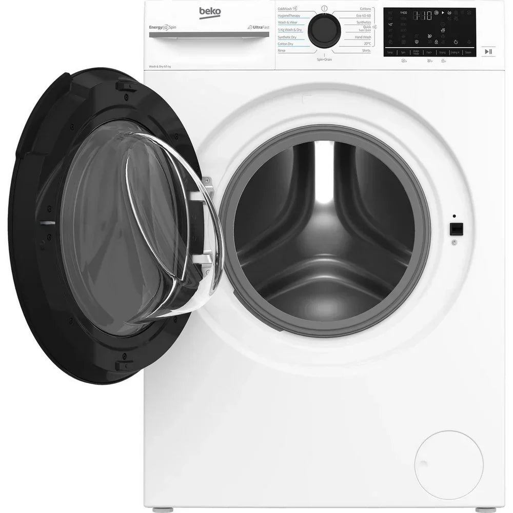 Beko BMND8545UW 8+5kg 1400 Spin Freestanding Front Load Washer Dryer White - Image 2
