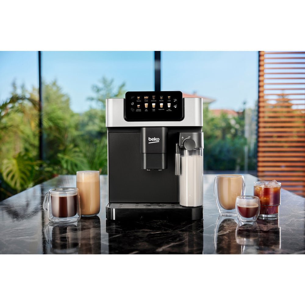 Beko CEG7304X CaffeExperto Fully Automatic 2L Bean To Cup Coffee Machine with Integrated Milk Jug Silver - Image 8