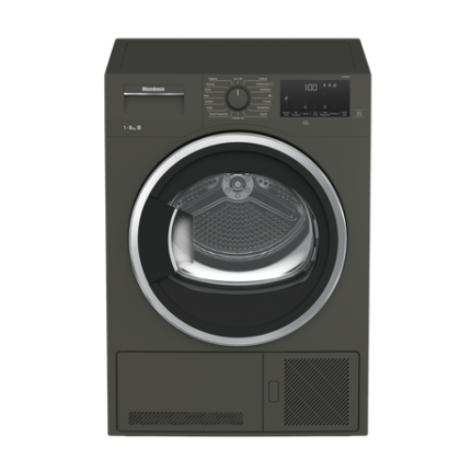 Blomberg LTK38030G 8kg Condenser Tumble Dryer Graphite