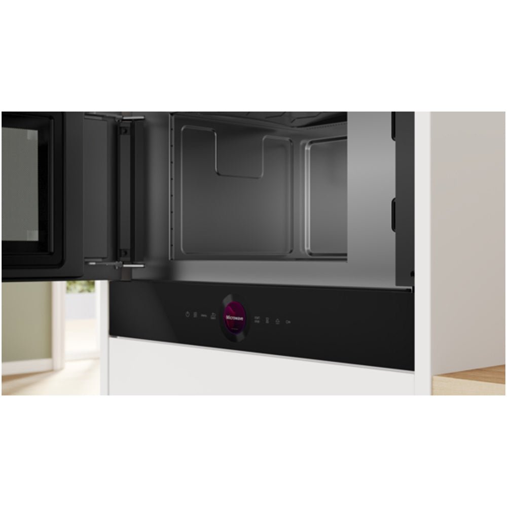 Bosch BFL7221B1B Series 8 Built In Microwave Oven Black - Image 2