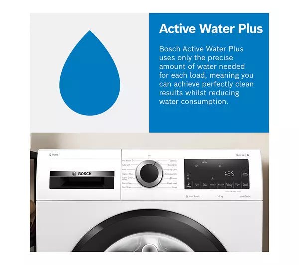 Bosch WGE03408GB Series 2 8kg 1400 Spin Washing Machine White - Image 7