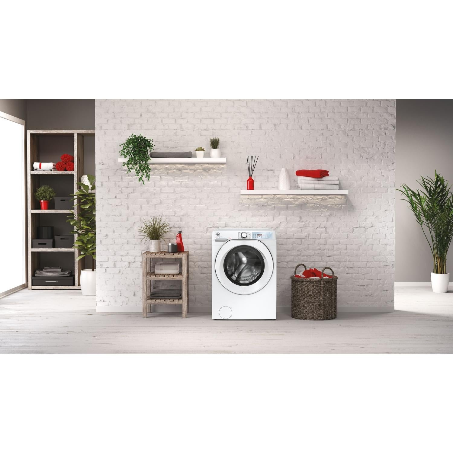 Hoover HWB 410AMC 1-80 10kg 1400 Spin Front Load Washing Machine White - A Rated - Image 4