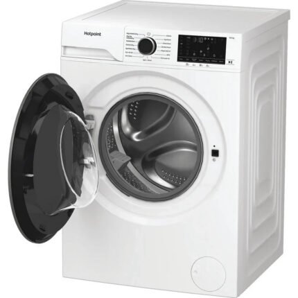 Hotpoint HBD9681ANTSTAIN 9+6kg 1400 Spin Freestanding Front Load Washer Dryer - White