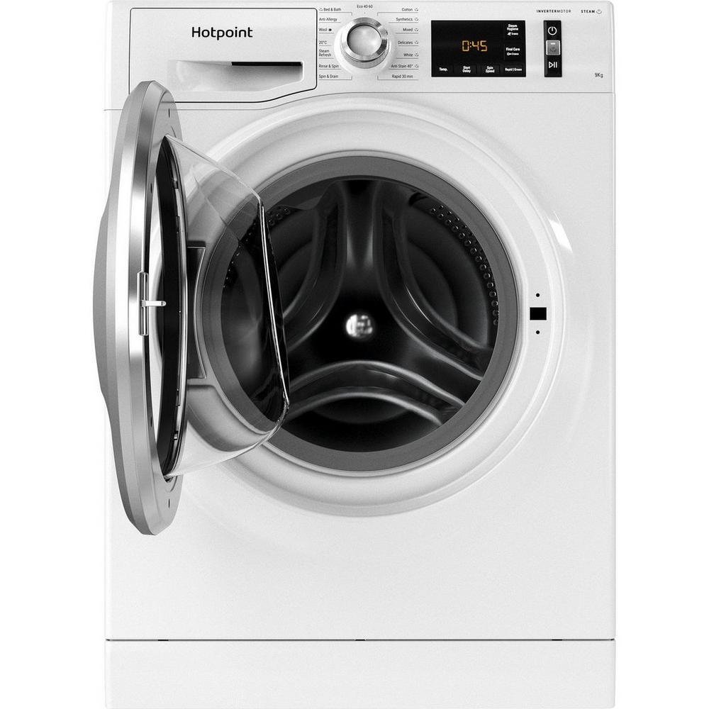 Hotpoint NM11948WSAUK 9kg 1400 Spin Washing Machine White - Image 2