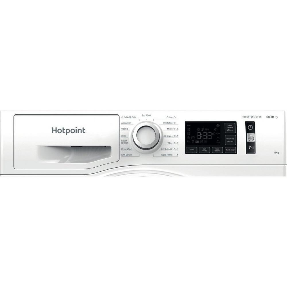 Hotpoint NM11948WSAUK 9kg 1400 Spin Washing Machine White - Image 4