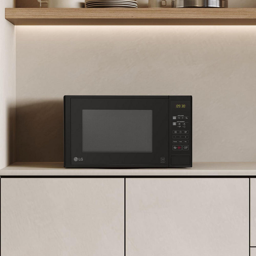 LG MS2042D 20L Compact Solo Microwave Oven Black - Image 14