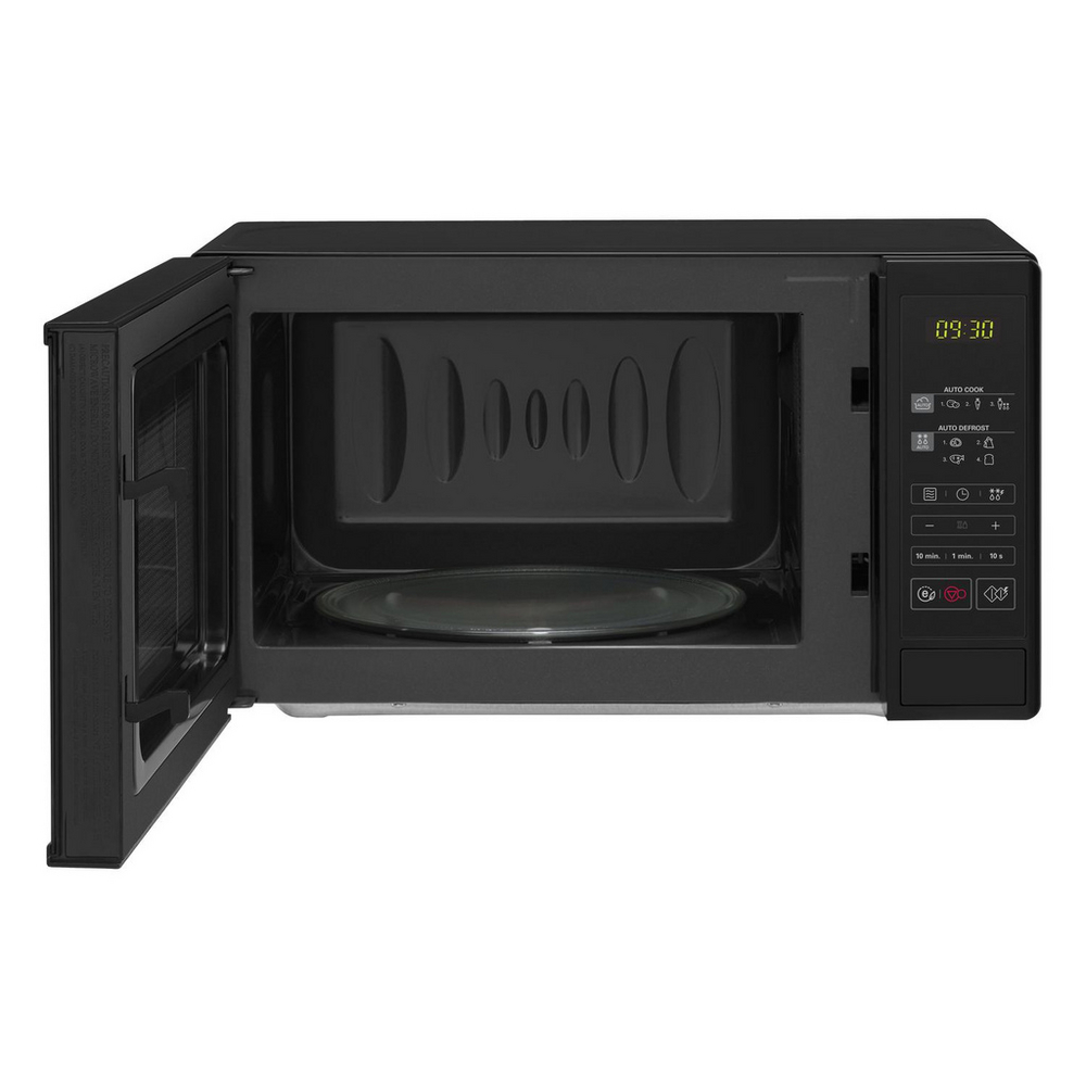 LG MS2042D 20L Compact Solo Microwave Oven Black - Image 3
