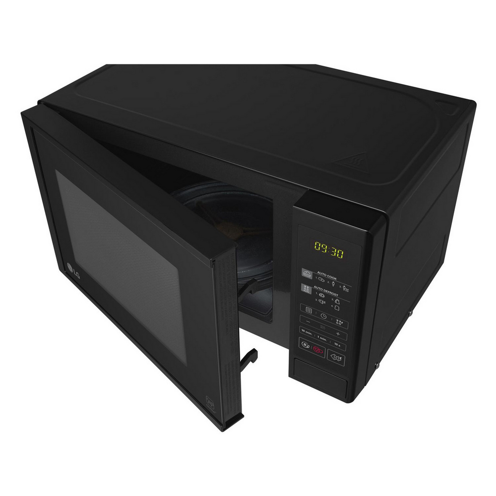 LG MS2042D 20L Compact Solo Microwave Oven Black - Image 2