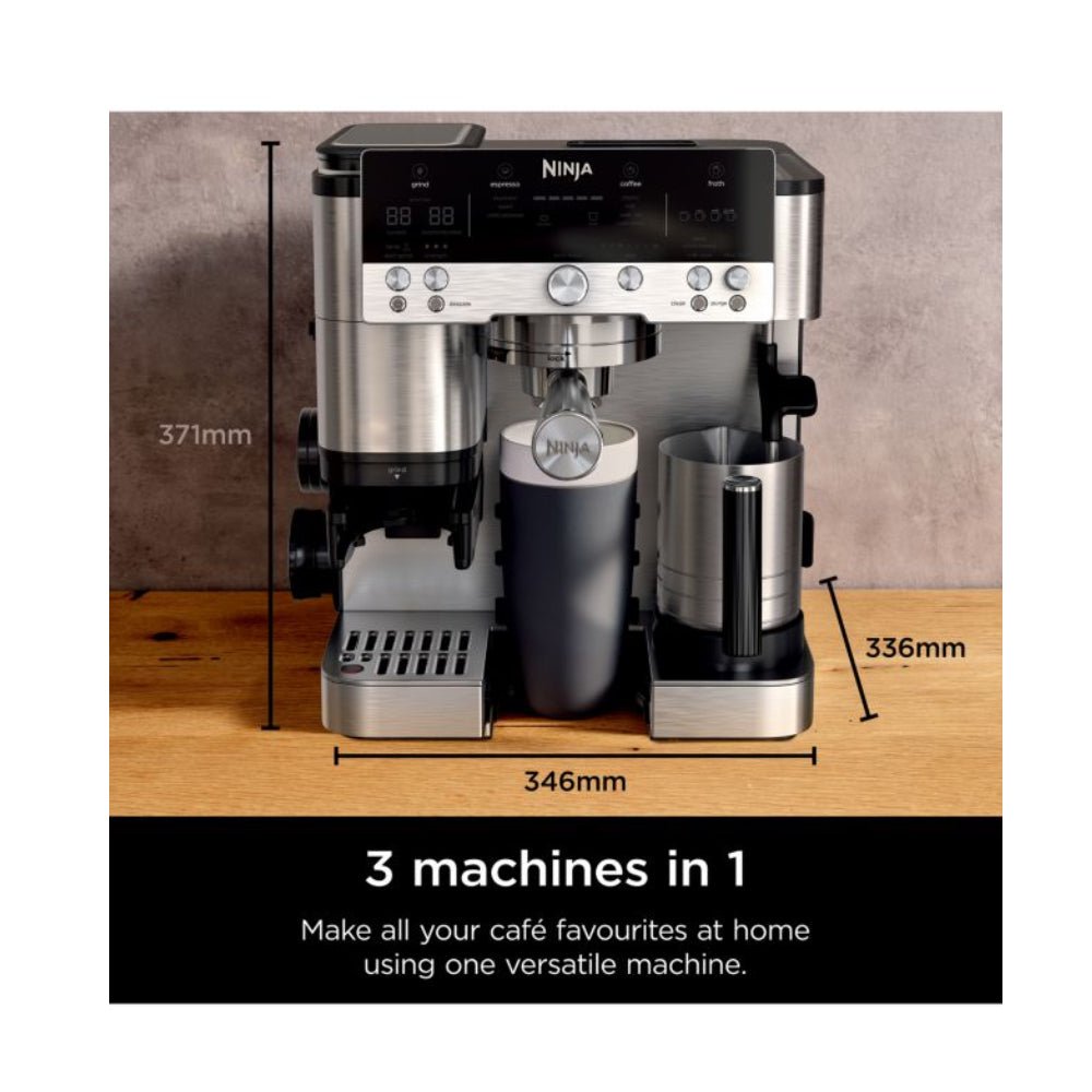 Ninja ES601UK Luxe Cafe Premier Espresso Coffee Machine - Image 6