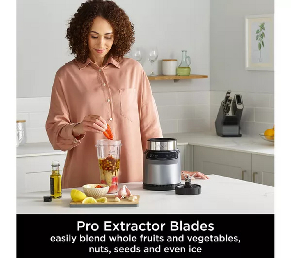 Ninja Motorised Compact Blender with Auto-iQ BN500UK - Image 3