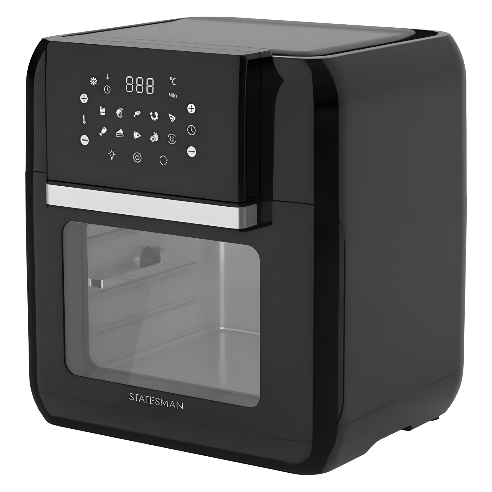 Statesman SKAO11015BK - Black Air Fryer Oven - Image 2
