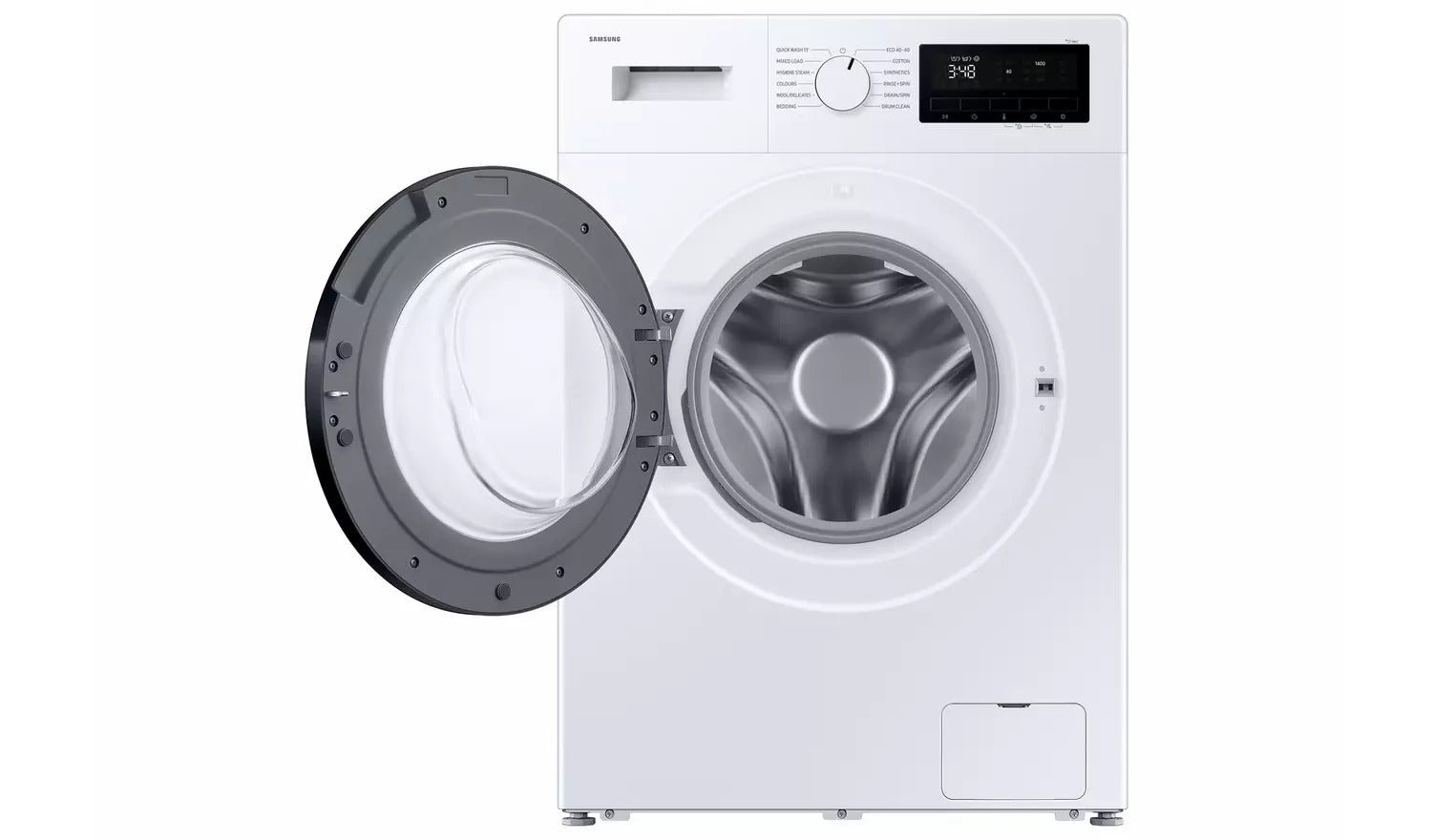 Samsung Series 4 WW90FG3M05AWEU 9kg 1400 Spin Front Load Washing Machine with Hygiene Steam White - A Rated - Image 2