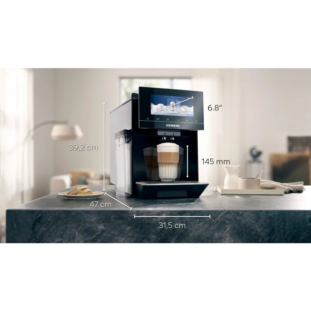 Siemens TQ903GB9 EQ900 Bean to Cup Coffee Machine Black - Image 2