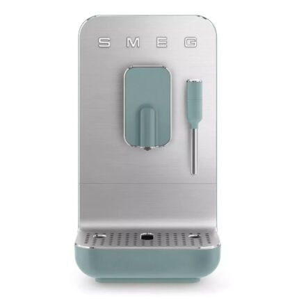 Smeg BCC12EGMUK Retro Bean to Cup Espresso Coffee Machine Emerald