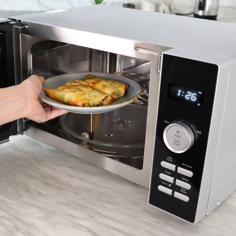 Statesman SKMG0923DSS Microwave with Grill Silver - Image 6